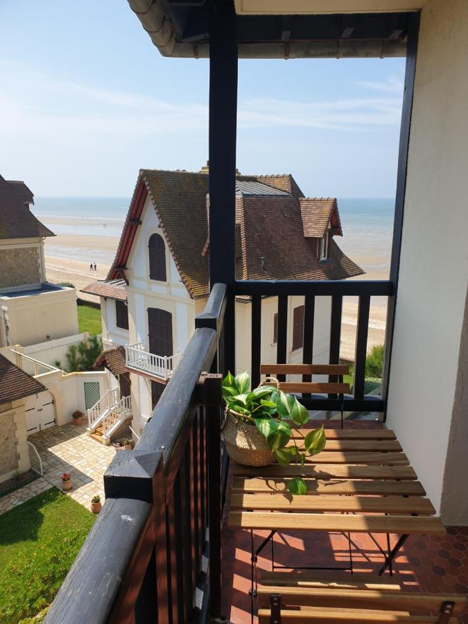 M2M Studio Magnifique Vue Mer - Avec Balcon - Les Pieds Dans L Eau! Blonville-sur-Mer Eksteriør bilde