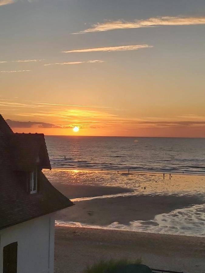 M2M Studio Magnifique Vue Mer - Avec Balcon - Les Pieds Dans L Eau! Blonville-sur-Mer Eksteriør bilde